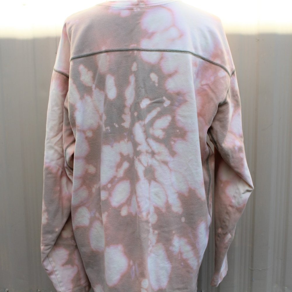 Bleach Dyed Columbia Long Sleeve Shirt - Picture 4 of 8